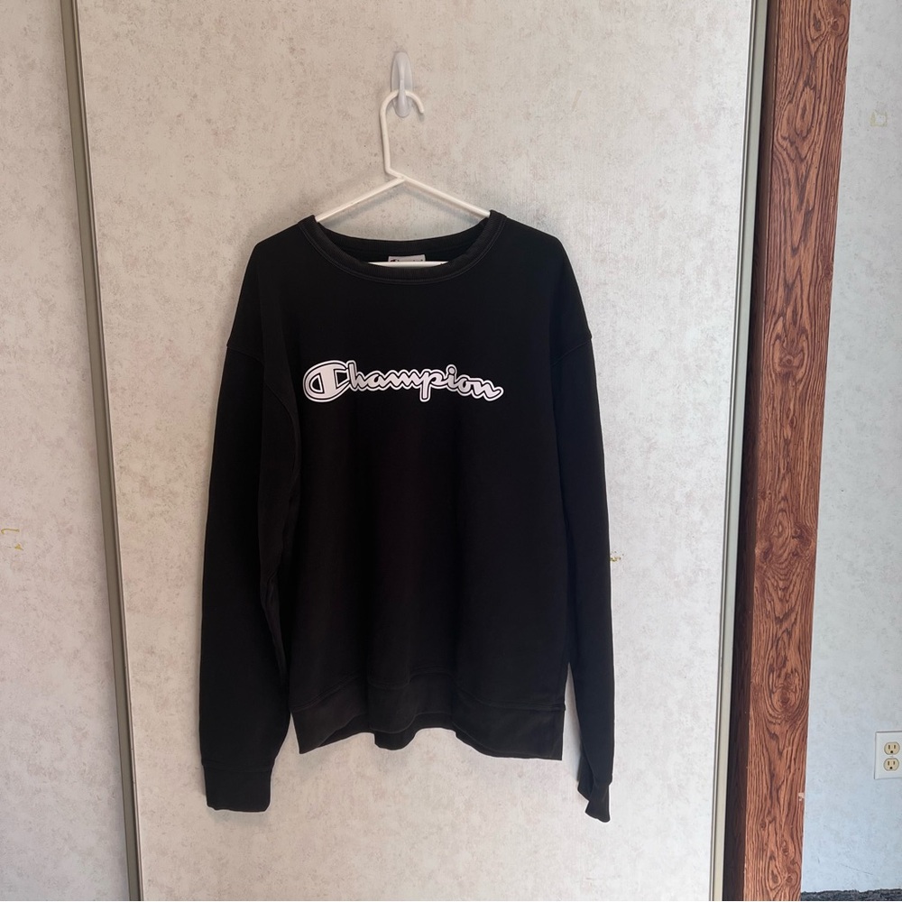 Champion Men's Powerblend Crew Neck Sweatshirt Large